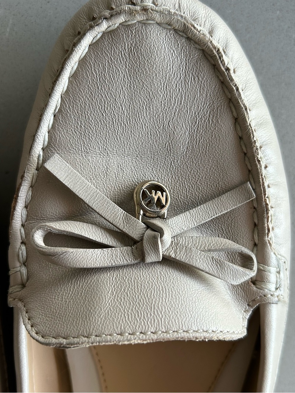 Michael Michael Kors Fulton leather moccasins sz 7.5 - Picture 2 of 14
